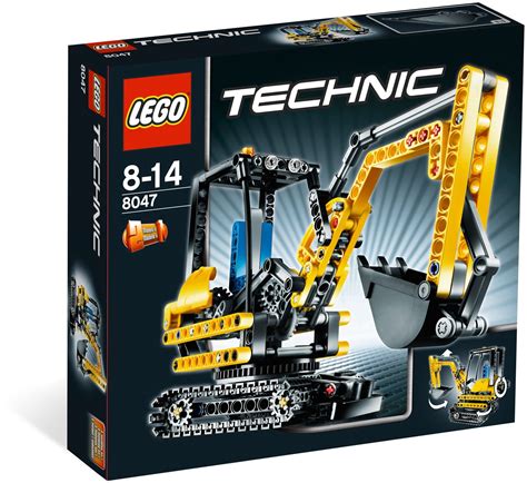 lego technic compact excavator 8047|lego 8043 price.